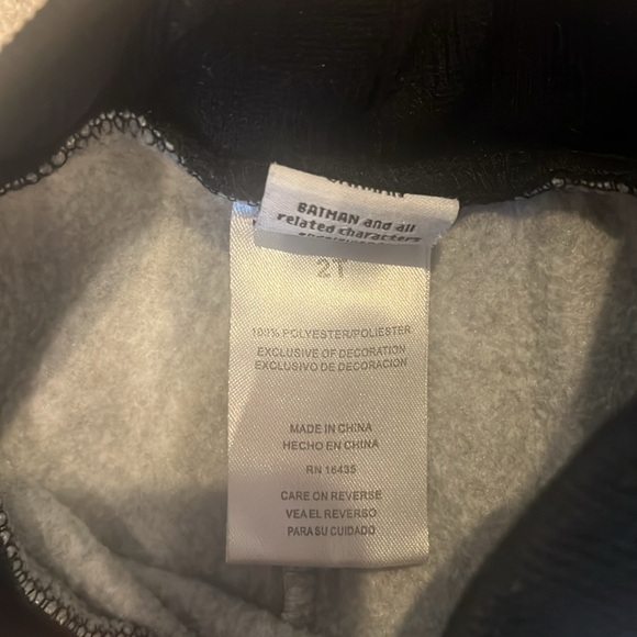 Batman Kids sweats Set - Gray and Black - Picture 6 of 10